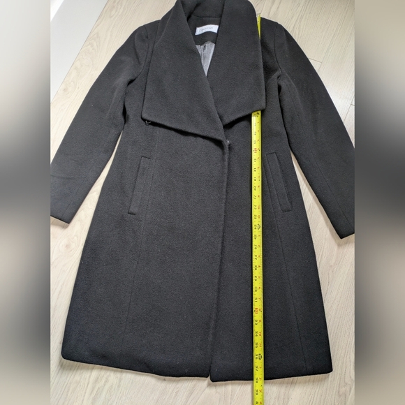 Calvin Klein Wool Cocoon Coat - Picture 13 of 16